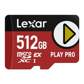 Lexar PLAY Pro microSD Express 7.1 512GB memory card